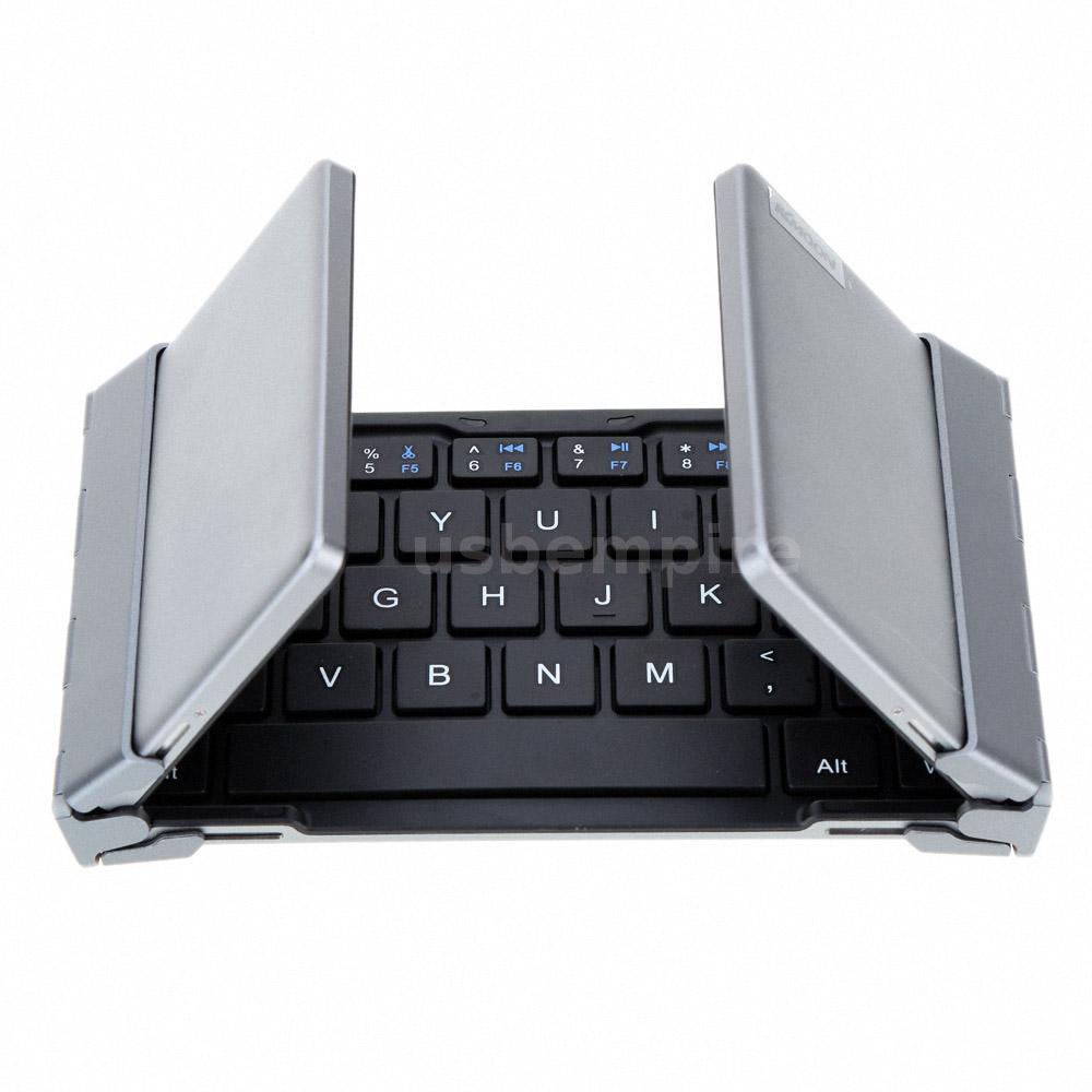 KKMOON Portable Foldable Folding Wireless Bluetooth Keyboard For iPhone ...